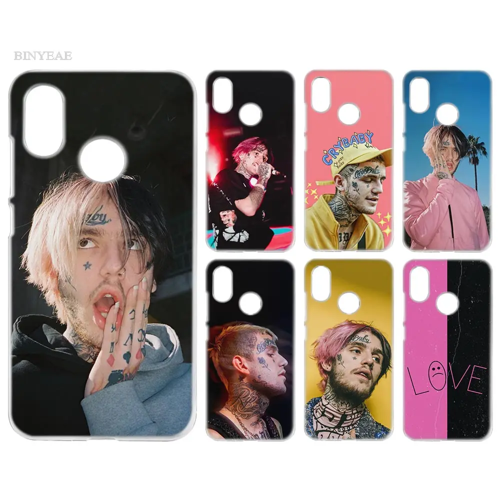 

BINYEAE Phone Case Cover Clear Hard PC Plastic for Xiaomi Redmi Note 4 4X 5 Plus A1 S2 A2 8 SE Lil Peep Lil Bo Peep Coque Fundas
