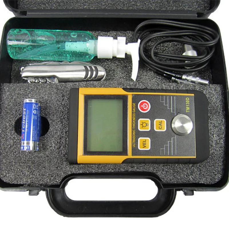 Hot Sale Handheld Portable Digital Genuine TM130D Steel Ultrasonic