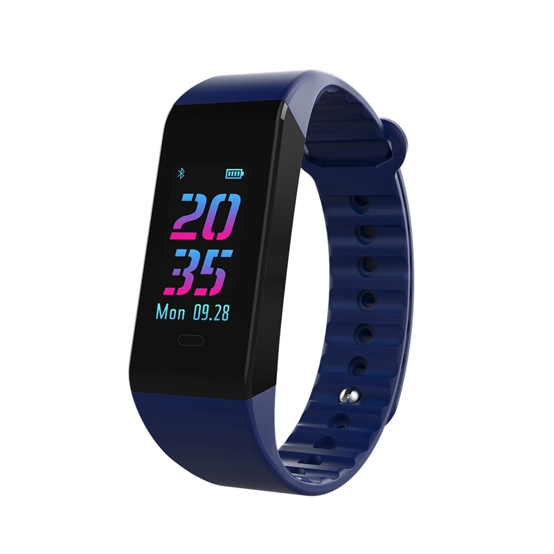 Blood Pressure Bracelet IP67 Waterproof Heart Rate Smart Wristband Sports Step Monitoring Electronic Wrist Watch KBD0023