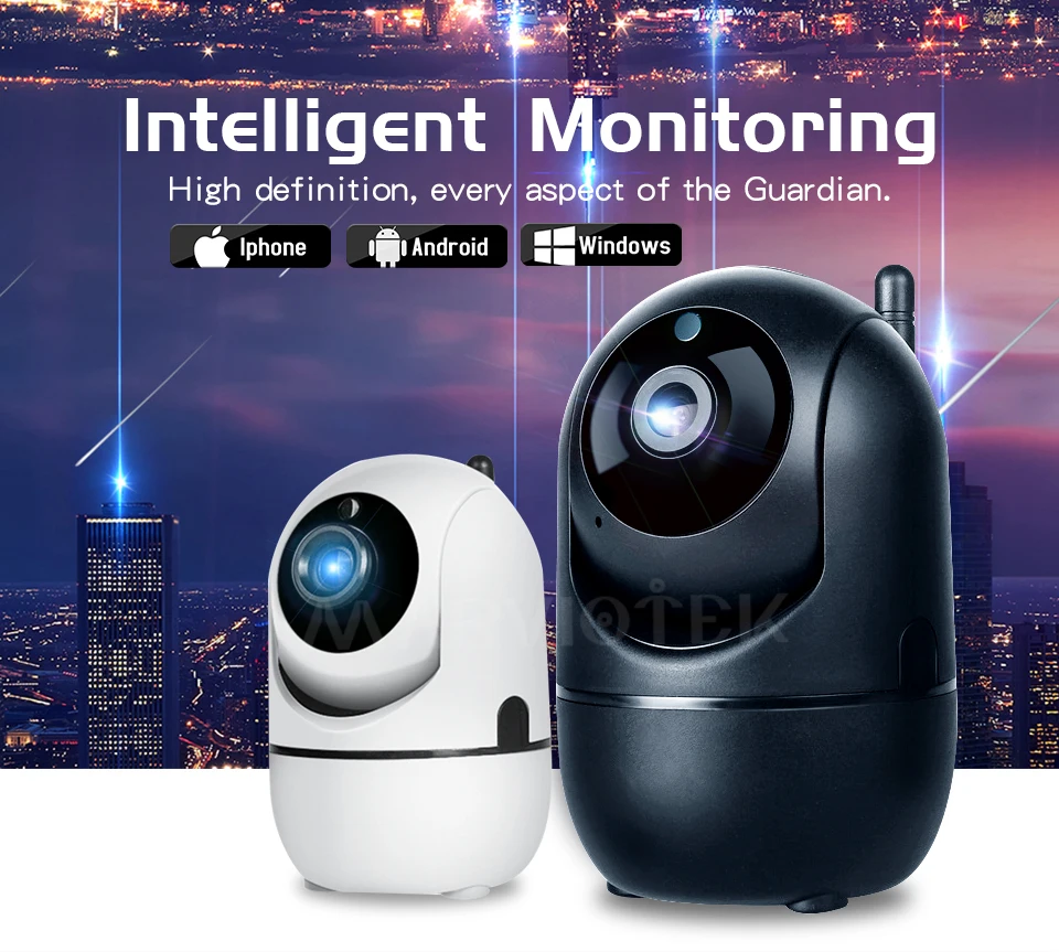 1080 P Full HD Беспроводной IP камера Wi-Fi IP CCTV Wi Fi Мини сети товары теле и видеонаблюдения камера с функцией автоматического слежения ИК Ночное