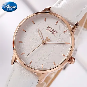 

DISNEY Brand Women Watches Fashion Mickey Dress Watches For Woman Quartz Watch Ladies Wrist Watch Female Clock Relogio Feminino