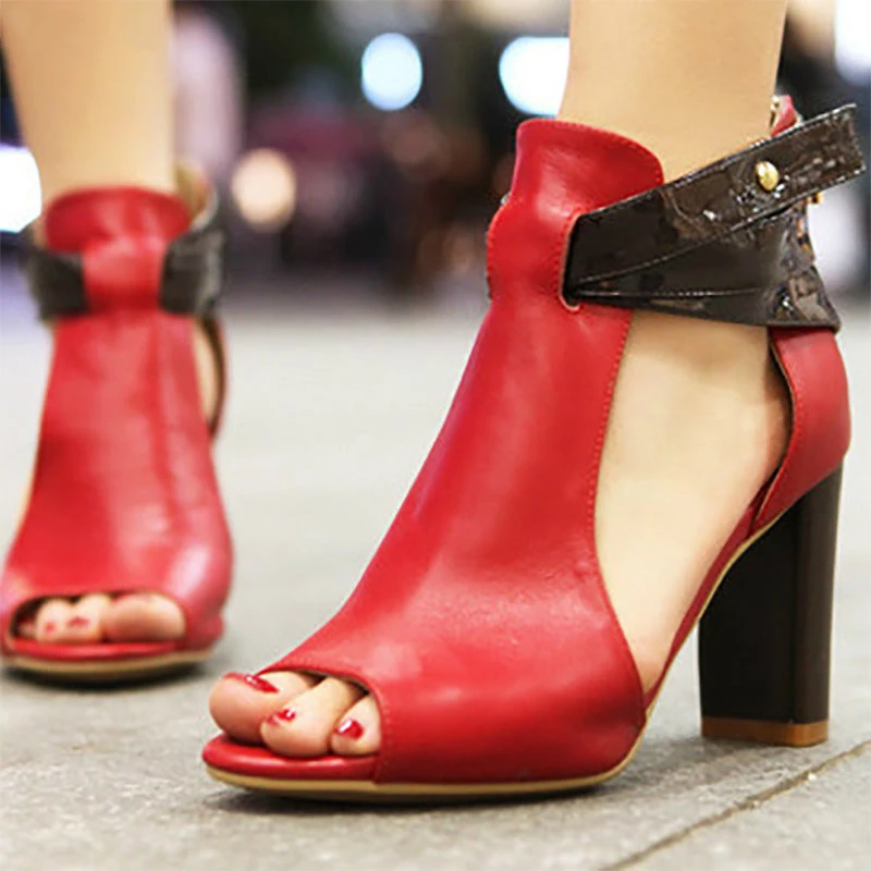 Новые женские туфли-лодочки туфли на высоком каблуке женские свадебные модельные туфли на платформе с открытым носком на высоком каблуке Босоножки женская обувь, большие размеры 34-43