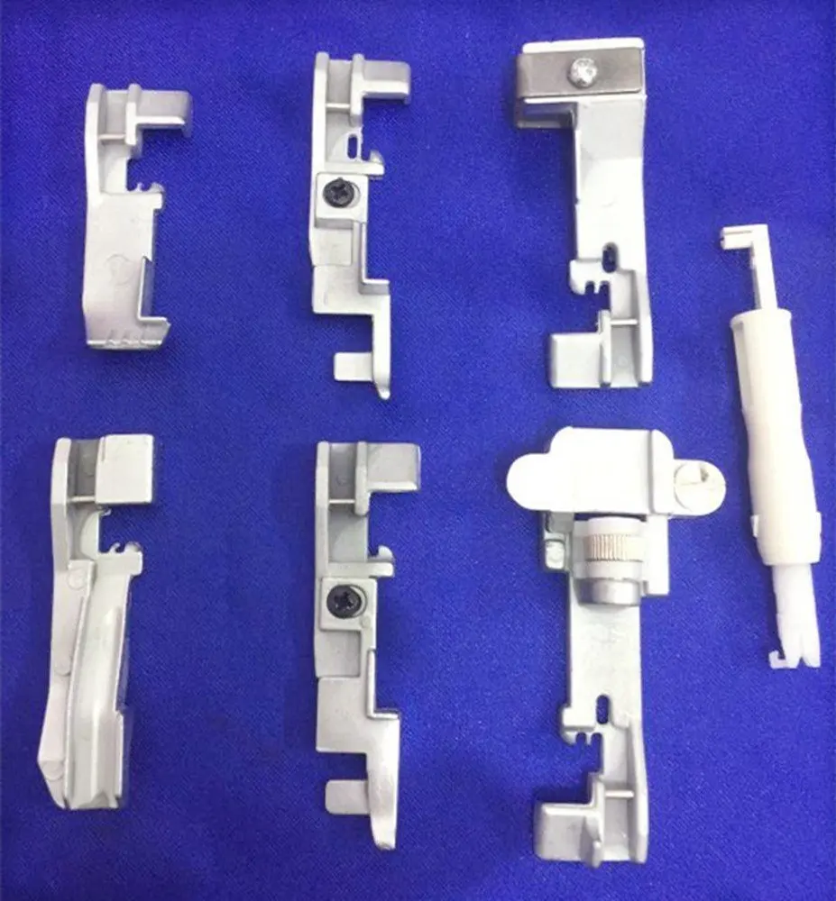 Serger 6 presser Feet set for singer 14CG754 14SH654 14SH754 14hd854