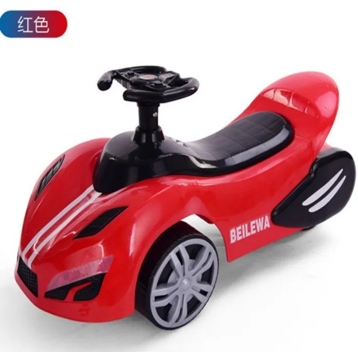 Детский автомобиль-ходунки с подсветкой, скручивающаяся машина для малышей, игрушки для катания на машине для детей, четыре колеса для мальчиков, машинка для катания, подарок на год
