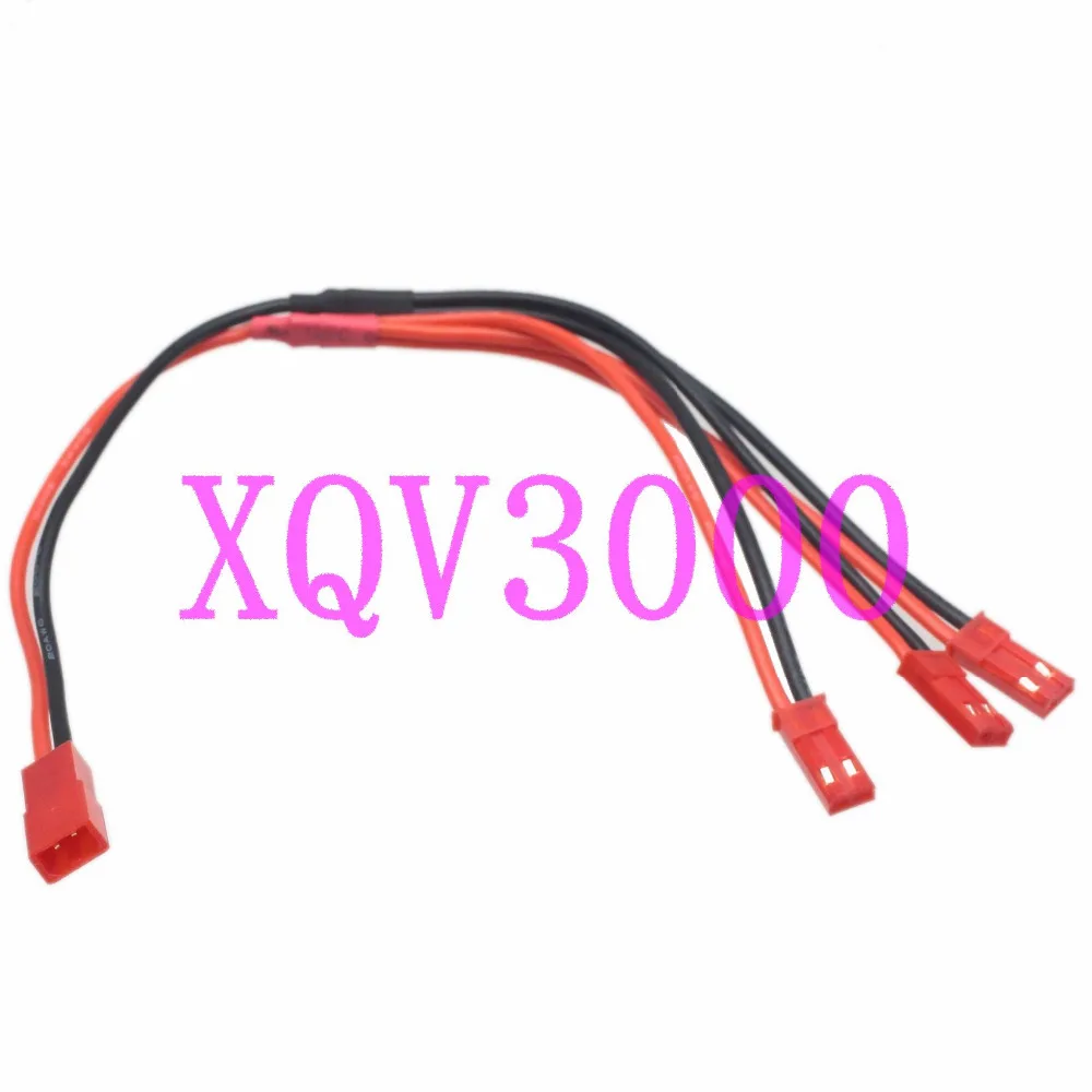 JST Parallel 1 Female to 3 сплиттер папа Провод зарядное устройство LED батарея ESC POWER FPV|splitter