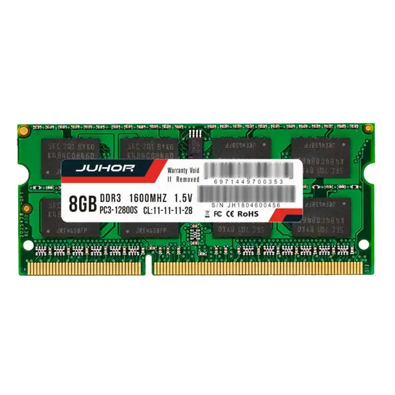 Оперативная память Juhor Ddr3 8G1. 5V 204 Pin для ноутбука