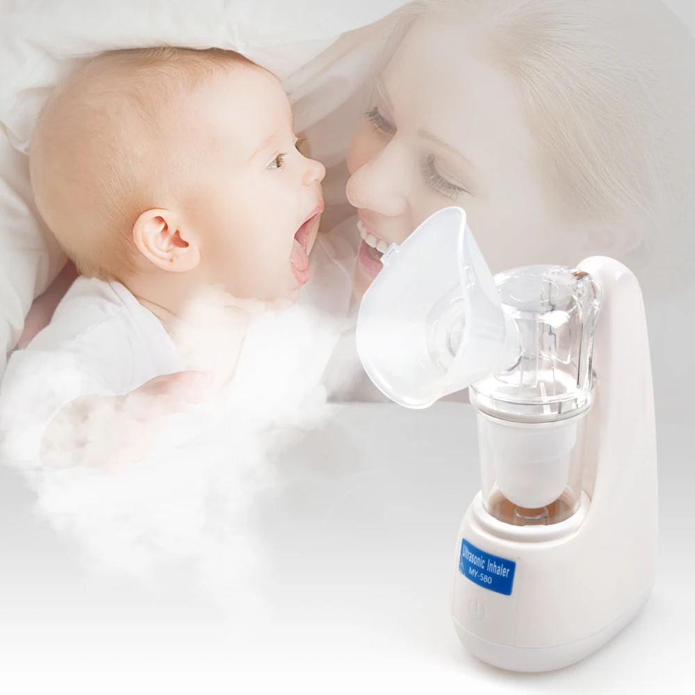 

ELERA Quiet Inhaler for Children and All Age Asthma Inhaler Mini Nebulizador Automizer Family Care Inhale Nebulizer Ultrasonic