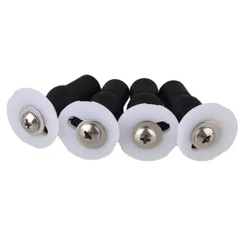 

4Pcs Rubber Toilet Seat Commode Cover Top Fix Nut Screw Blind Hole Fixings