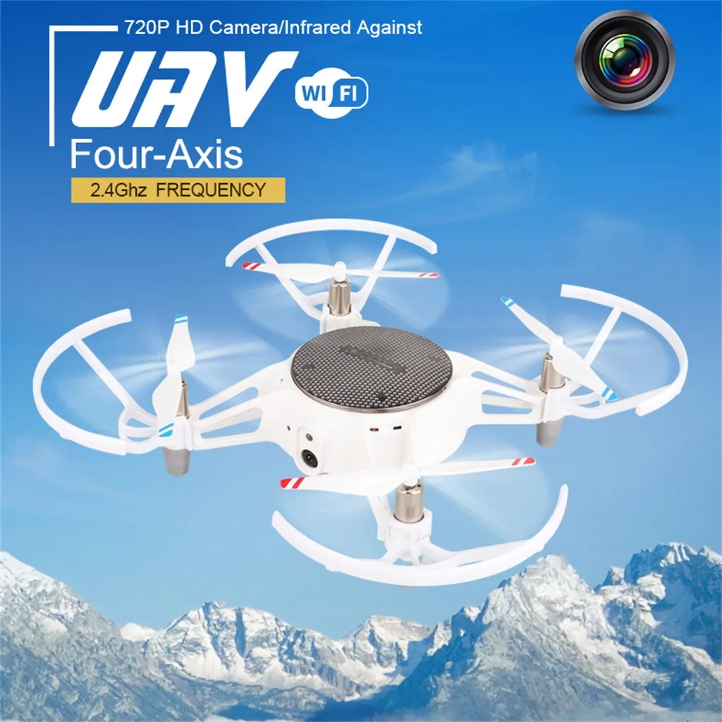 Мини XY-021 Wi-Fi FPV 2,4 GHz 6 оси 720 P HD Камера Мультикоптер Дрон игрушка в подарок