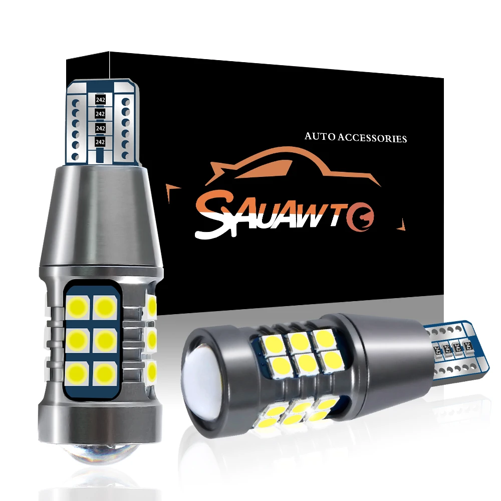 Светодиодная лампа Canbus T15 LED 921 W16W 2 шт. лампочка для Audi A4 B8 B6 A3 8P RS5 A6 C5 C6 C7 A7 A8 Q5 Q7 S4 S5 S6