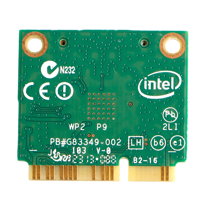 Intel беспроводной-N 7260HMW BN Половина мини PCIe PCI-Express WLAN wifi карта модуль