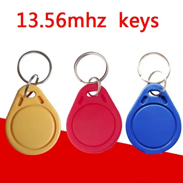 

13.56MHz RFID IC Key Tags Keyfobs Token Keychain Waterproof Anti-corrosion