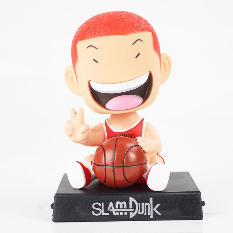 SLAM DUNK держатель для телефона фигурки Shohoku Баскетбол Hanamichi Rukawa Kaede Sakuragi плеер аниме модель игрушки украшения автомобиля - Цвет: B in Bag