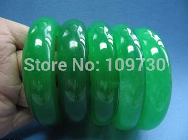 

hot sell909173 [WHOLESALE] PERFECT CHINESE GREEN JADE BANGLE (5PCS/LOT)