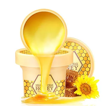

120g Honey Milk Anti Aging Crack Mask Paraffin Wax Hand Nourishing Care Remove Dead Skin Peeling Spa Exfoliating 2018 Product
