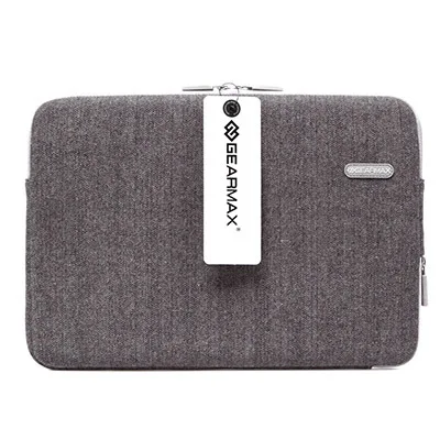 Модный чехол для ноутбука Macbook Air 13 Pro 13 15 Чехол Водонепроницаемая фетровая сумка для ноутбука чехол для Xiaomi notebook Air 13,3 сумки для ноутбуков - Цвет: Grey