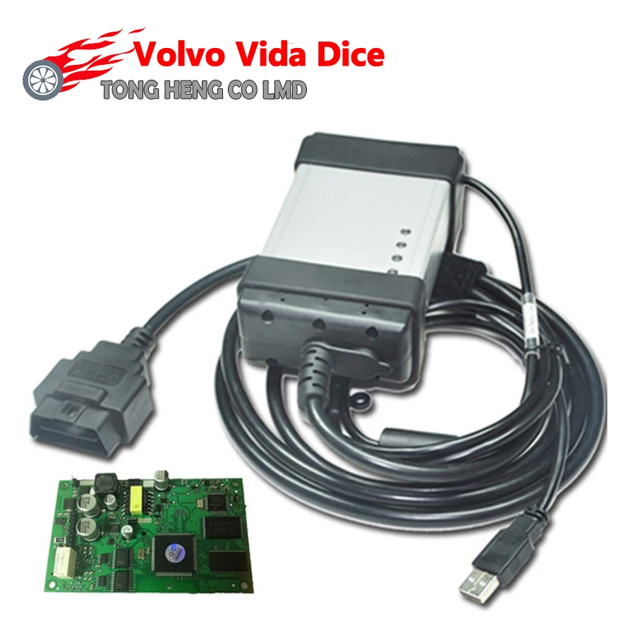 DHL Free Best PCB Green Board for Volvo Vida Dice Newest 2014D