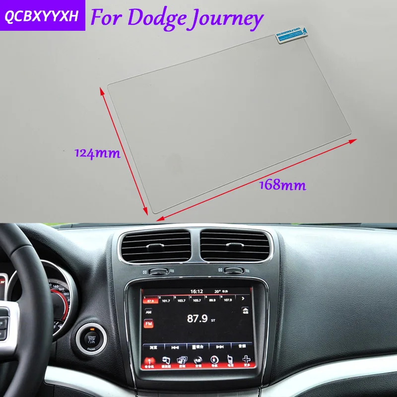 Car Sticker 8.4 Inch GPS Navigation Screen Glass Protective Film For