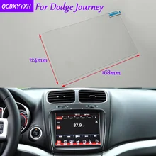 Car Sticker 8.4 Inch GPS Navigation Screen Glass Protective Film For Dodge Journey Accessories Control of LCD Screen Car Styling