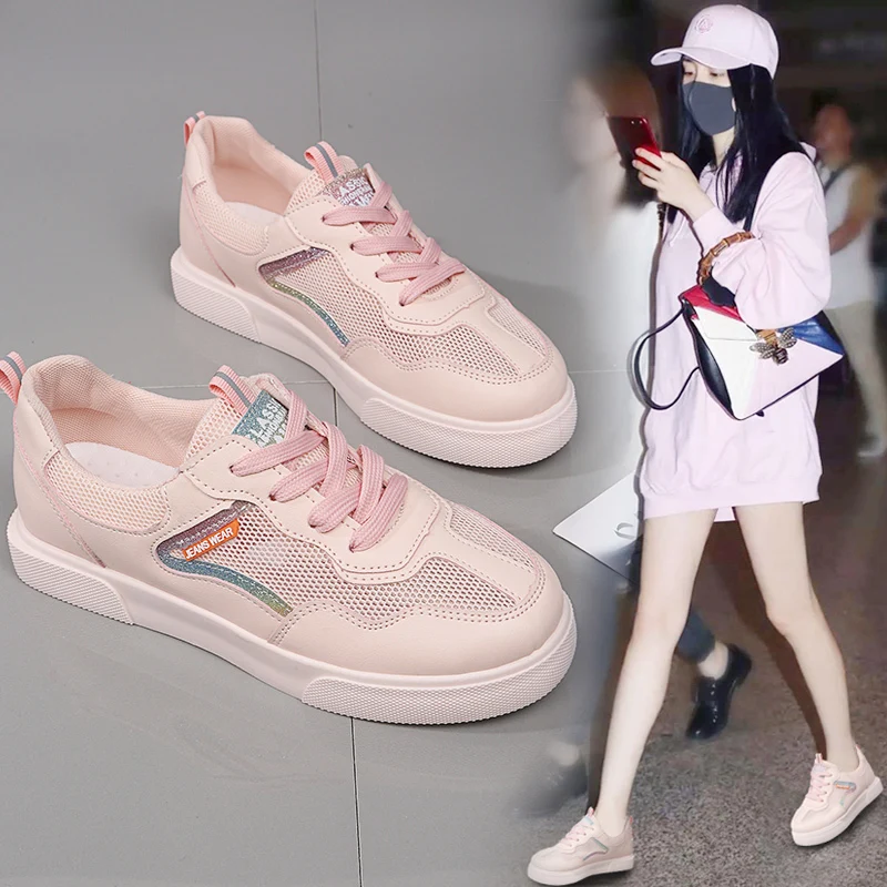 

ADISPUTENT Woman Shoes White Sneakers Platform Trainers Women Casual Shoes Tenis Feminino Zapatos de Mujer Zapatillas Womens