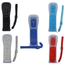 Remote Gamepad Controller With Silicone Case and Wrist Strap for wii without Motion Plus