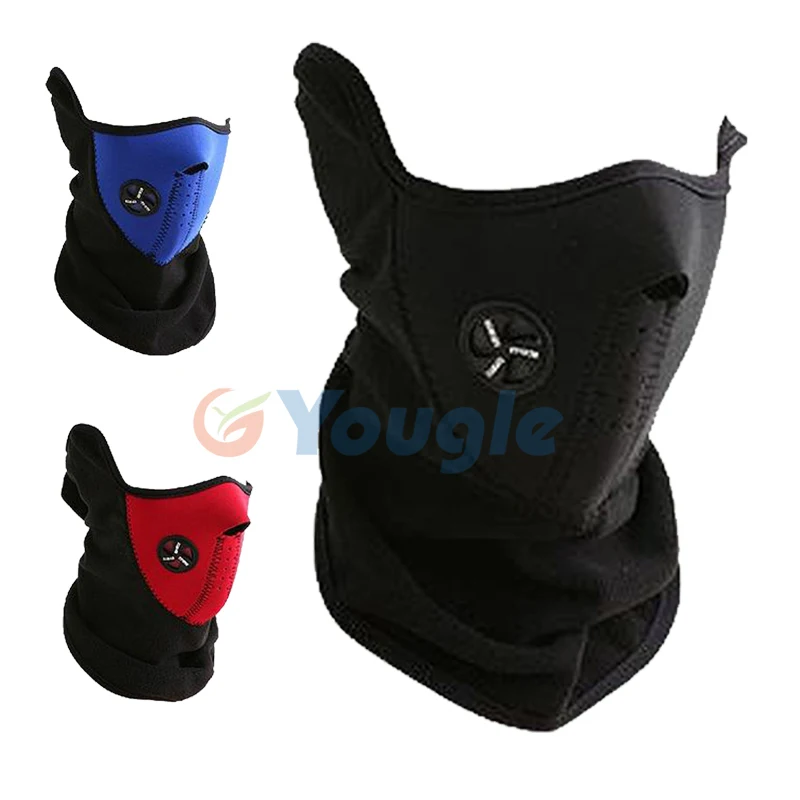 

Winter Unisex Ski Snow Cycling Motorcycle Bike Half Face Mask Cover Neck Guard Scarf