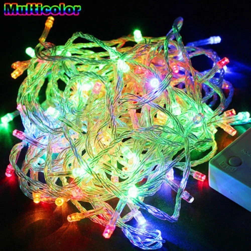 10M 100 LED Strip Christmas Fairy String Lights Waterproof 8 Modes