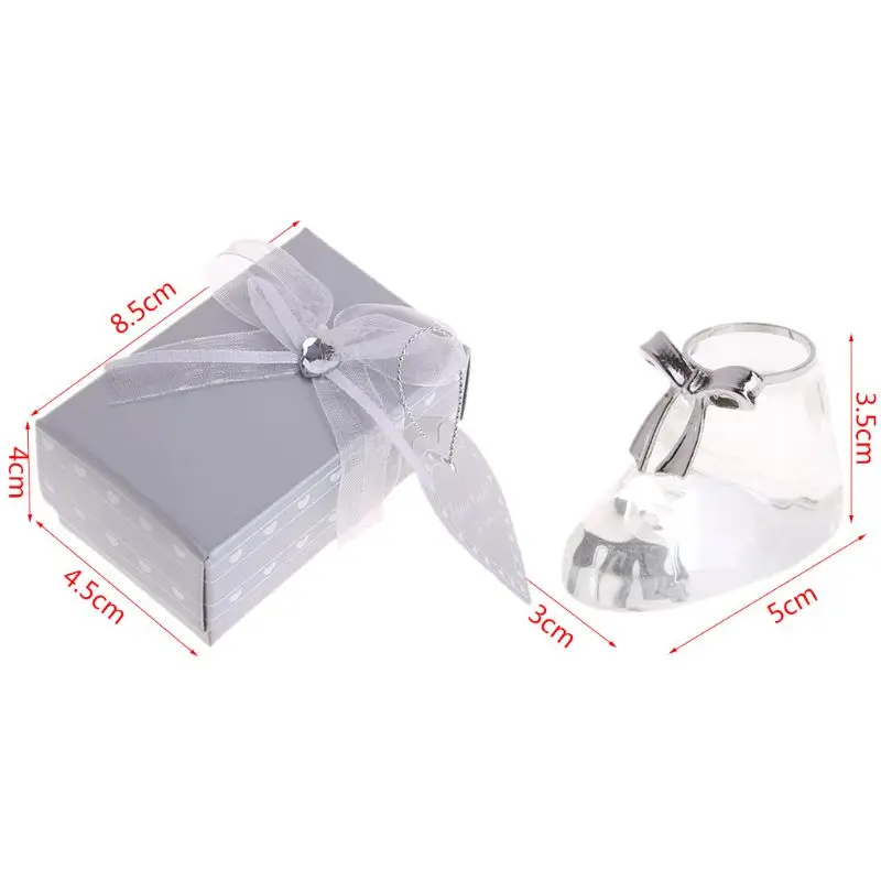 

Crystal Shoes Decor Baby Shower Birthday Party Favor Christening Gift Souvenir