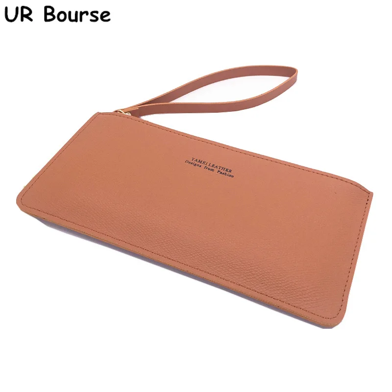 

UR BOURSE Ladies Long Wallet Female Multi-card Clutch Bag Coin Purse Women's Large Capacity PU Leather Wallet Girls Card Holder