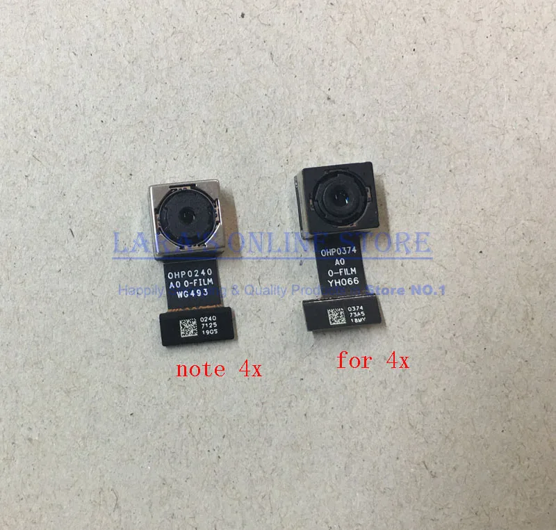 

Tested for Xiaomi Redmi Note 4X Original Back Rear Camera Module Flex Cable for Redmi 4X Front Small Camera Flex Ribbon