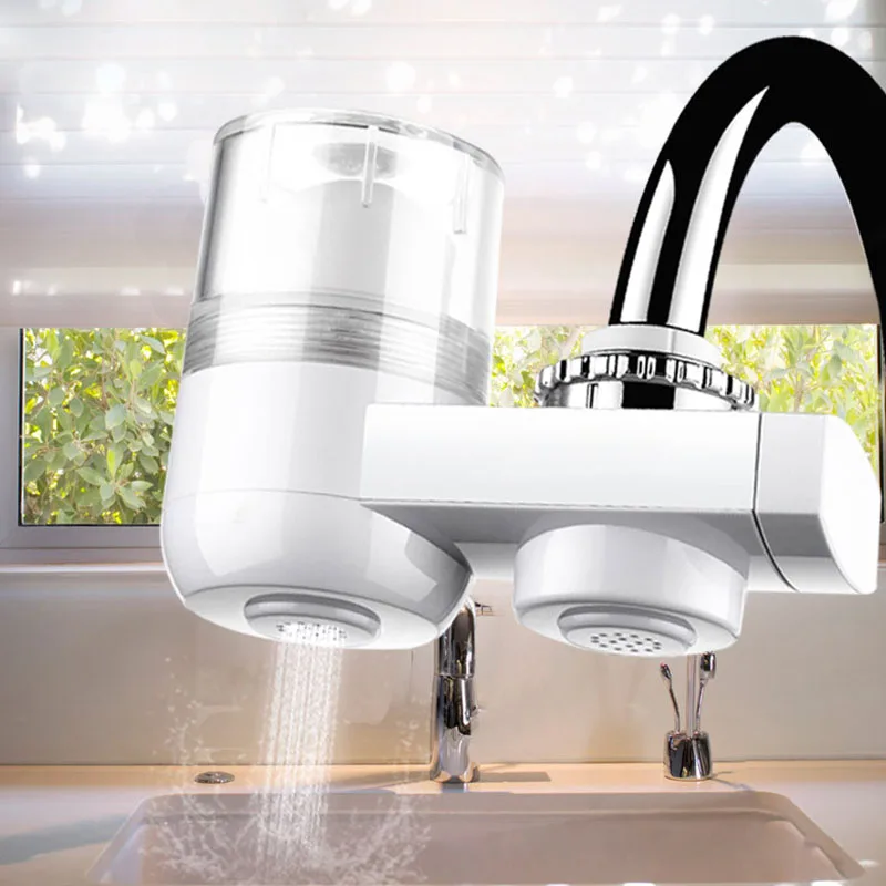 Goedkoop Handig Hot Nieuwe Kraan Filter Waterzuiveraar Mini Herbruikbare Keramische Voor Keuken Badkamer Home Drinken XH8Z AU07