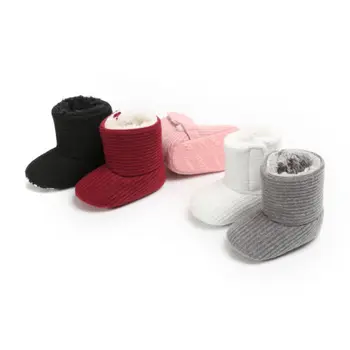 

2018 Brand New Toddler Infant Newborn Child Kid Baby Girl Boy Winter Boots Warm First Walking Shoes Plush Prewalker