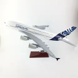 45-47 см A380 Аэробус 1:150 сплава модели самолетов коллекции модели W Стенд Игрушечные лошадки Подарки бесплатная экспресс-EMS /DHL/доставки