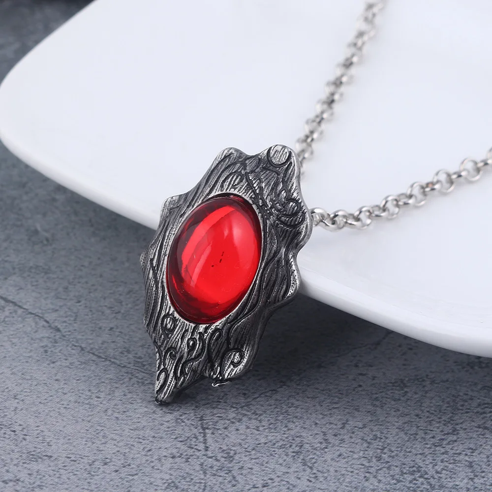 

ZSQH Devil May Cry 5 Dante Necklace Cosplay Men Jewelry Unisex Toys Necklace Women Metal Pendant Car Keyring Gifts for Kids Boys