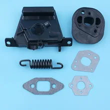 Adaptador Espaçador Junta Carb Definido Para PP220 PP260 2055 Motosserra Poulan 2050 2075 2150 2175 2250 530-049700 De Reposição parte 530069608