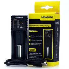 Liitokala Lii-100 1,2 V 3,7 V 3,2 V 3,85 V AA/AAA 18650 18350 26650 10440 14500 16340 25500 NiMH литиевая батарея умное зарядное устройство