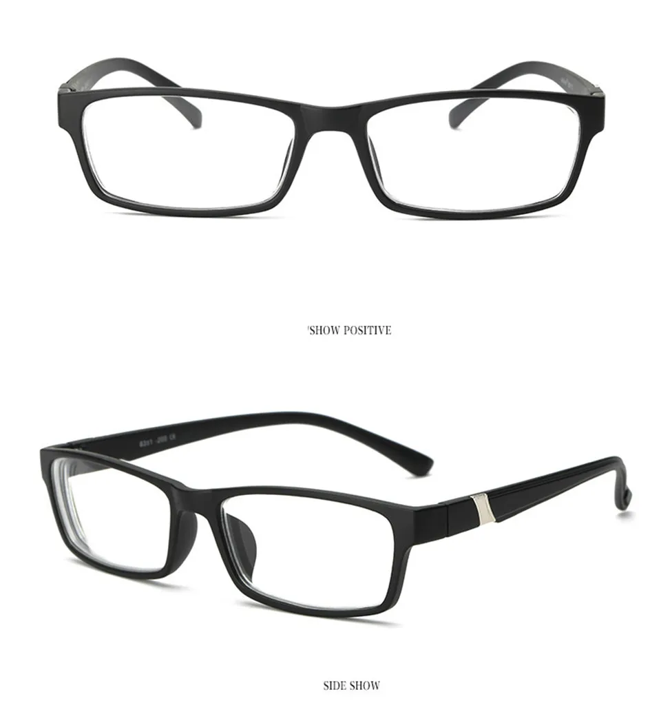 Iboode анти синий-луч близорукие очки близорукость очки женские мужские модные короткие очки для коррекции зрения-1,0-1,5-2,0-2,5-3,0-3,5-4,0