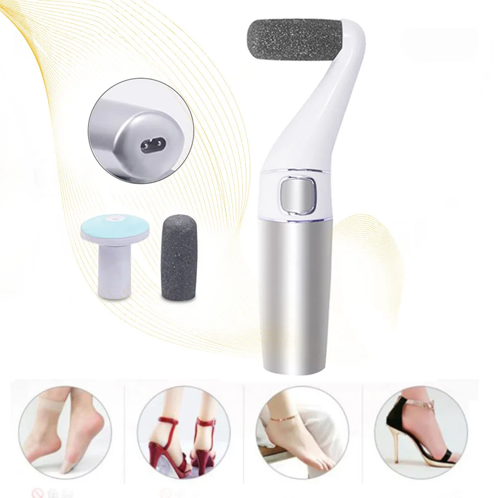 

Cracked USB Charge Callus Smooth Pedicure Tools Nail Clean Polisher Heels Electronic Foot File Skin Grinding Removes Exfoliating