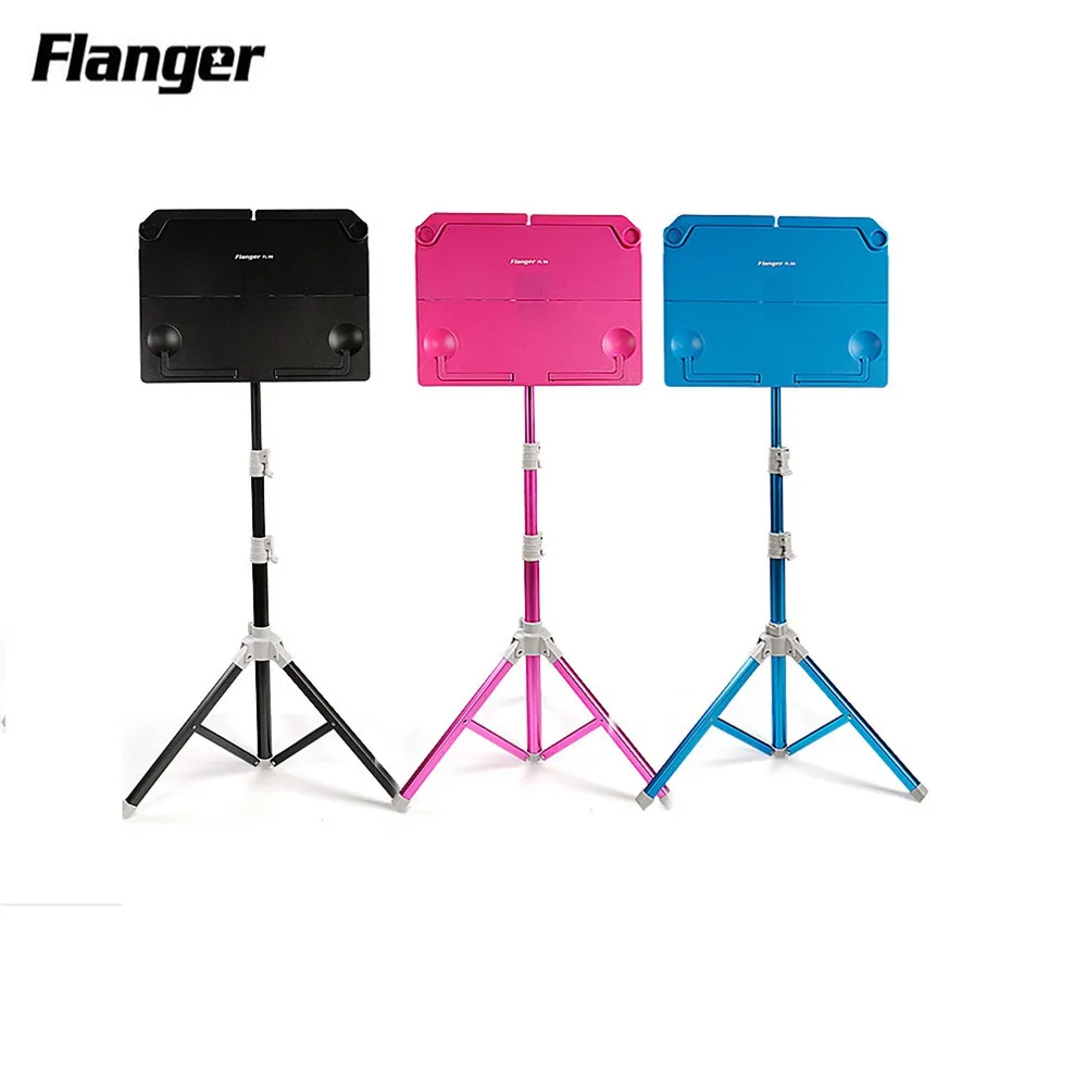 

Flanger FL-05 Music Stand Tripod Adjustable Foldable Attachable Portable Aluminum Alloy with Gig Bag