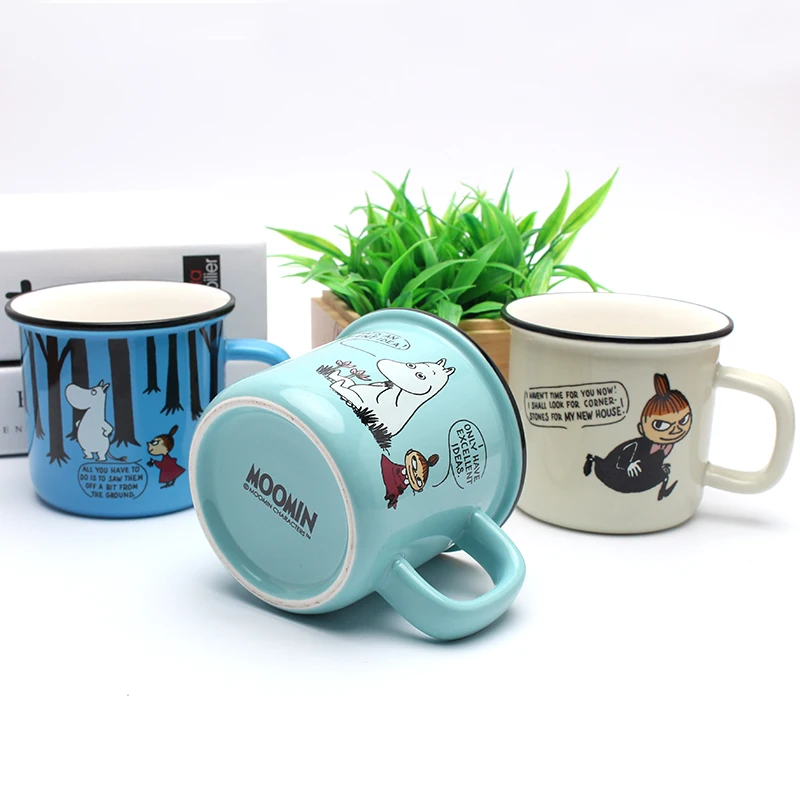 Мультфильм Moomin Finland Muumintroll Little My Lovely Muumi Семейные кофейные чашки молоко вода для