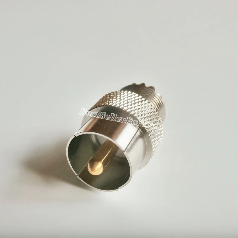 1 шт. UHF Female SO239 PL 259 Штекерный соединитель Быстрый PUSH ON Slide on адаптер|uhf male connector|uhf