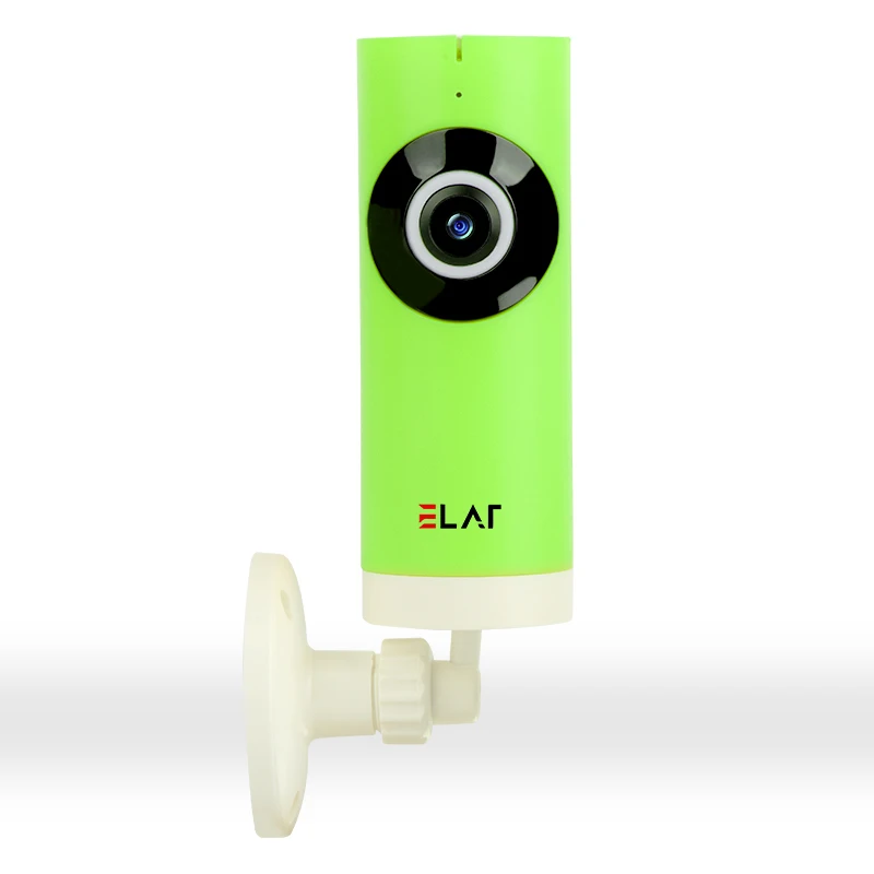 

ELAF HD IP Camera Baby Monitor Motion Detection Alarm IR Night Vision Camera 180 Degree Panoramic Fisheye Wireless 720P Camera