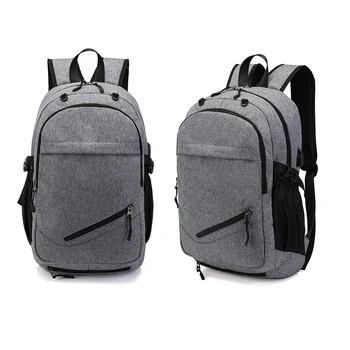 

2019 New Men Sport Basketball Backpack USB Charging Port Laptop Bag Waterproof for Students OH66
