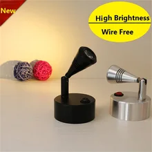 1 Вт/3 Вт AAA батарея светодиодная точечная лампа, power free ювелирный магазин, фон, фото, свадьба, шоу, портативный дисплей led Li батарея лампа