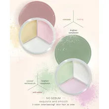 Maquiag минеральная мягкая шелковая пудра для лица ультра-сглаживающая основа для макияжа удлиненный масляный контроль свободный порошок