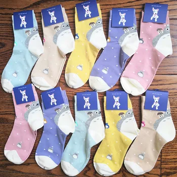

totoro socks ghibli cartoon socks cute kawaii japan style 10 pairs/lot wholesale