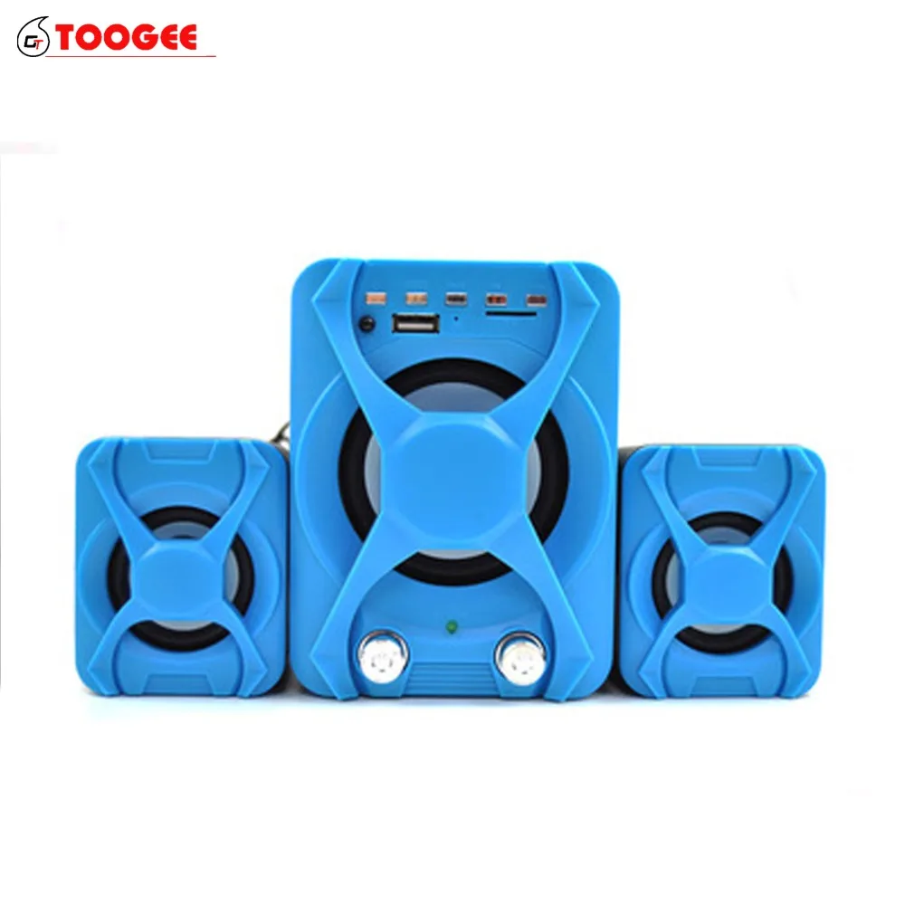 

mini active computer multimedia 2.1 woofer speaker with USB/SD/FM Radio/bt