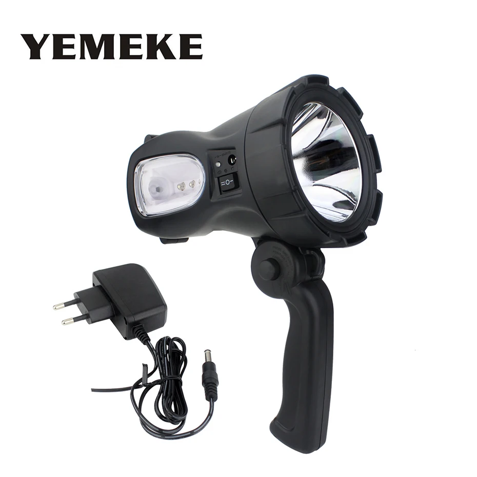 

Waterproof 2 Modes Led Flashlight Torch Rechargeable Portable Lanterns Search Light Led Work Light Tent Lamp For Outdoor Camping