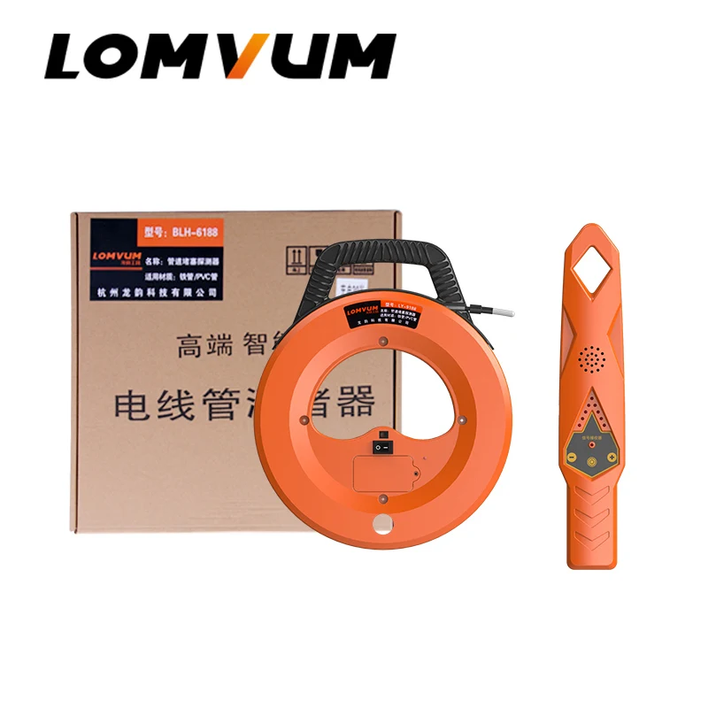

LOMVUM Pipe Scanner Thickness Gauges Pipeline Blockage Blocking Clogging Finder Plumbers Width Measure Instrument Home Helper