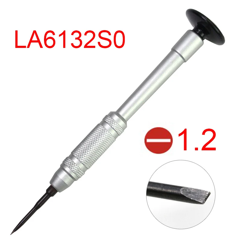 LAOA Прецизионная отвертка отвертки инструмент для Iphone Android точный отвертка ремонтные наборы с ручкой из сплава Al - Цвет: LA6132S0